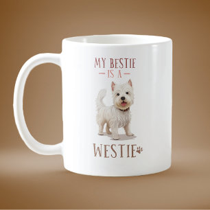 Mijn Bestie is een Westie Koffiemok