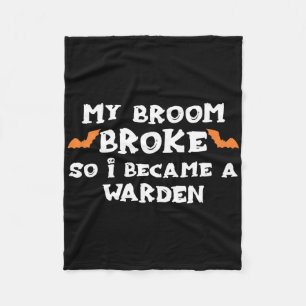 Mijn bezem brak dus ik werd een bewaker van Hallow Fleece Deken