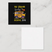 Mijn bezem brak dus ik werd schoolbuschauffeur Hal Notitiekaartje (Voorkant / Achterkant)