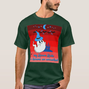 mijn bezem brak zodat ik accountant werd van hallo t-shirt