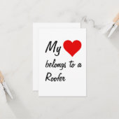 Mijn bezit aan een Roofer-Kaart Kaart (Voorkant / Achterkant in situ)