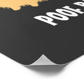 Mijn BFF is een POOF BALL Pommeren - Poster (Hoek)