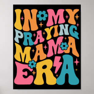 Mijn Bidden Mama Era Christelijk Jesus Mama Mama M Poster