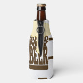 Mijn bier vasthouden flesjeskoeler (Fles Achterkant)