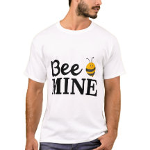 Mijn Bij-valentijnsshirt – Schattige Bij Punt Lief