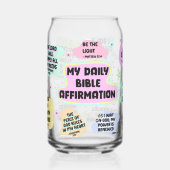 Mijn bijbel bevestigingen blikvorm glas (Links)