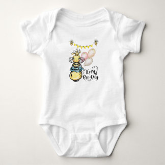 Mijn Bijendag Bodysuit, Bumblebee Baby Kleding Romper