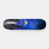 Mijn blauwe wereld skateboard (Horizontaal)
