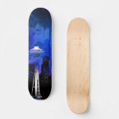 Mijn blauwe wereld skateboard (Voorkant)