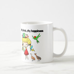 Mijn blije schattige cartoon koffiemok