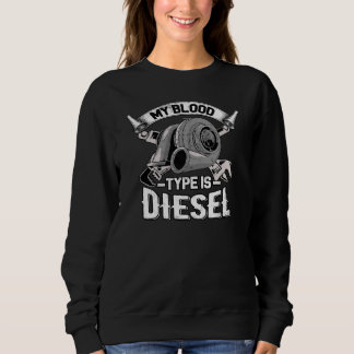 Mijn bloedgroep is Diesel Turbo Diesel Mechanic Tr Trui