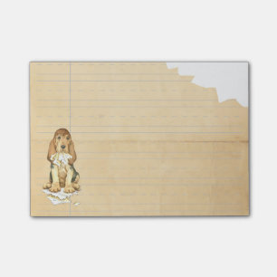 Mijn bloedhond Ate Mijn thuiswerk Post-it® Notes
