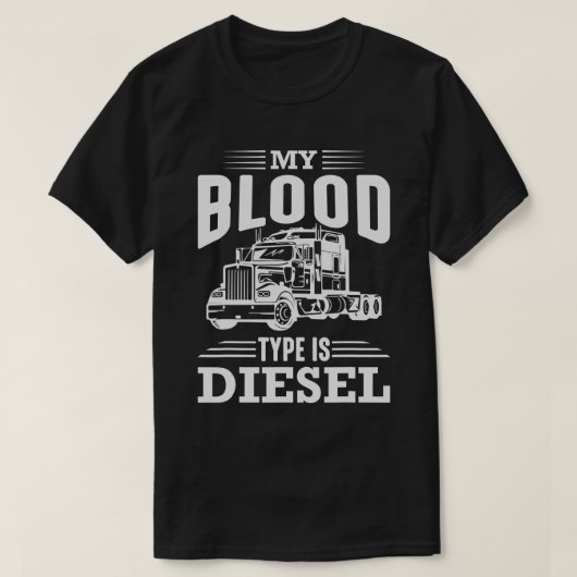 Mijn bloedtype is Diesel T-shirt (Design voorkant)