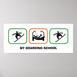 MIJN BOARDING SCHOOL POSTER