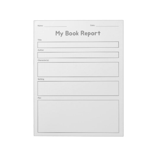 Mijn boek Rapport Review Notitieblok (Gedraaid)