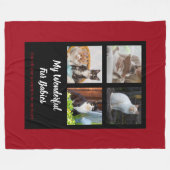 Mijn Bont Baby's Aangepaste foto Fleece Deken (Voorkant (Horizontaal))