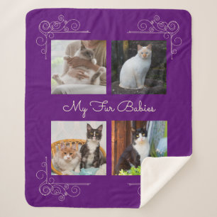Mijn Bont Baby's Aangepaste foto Sherpa Deken