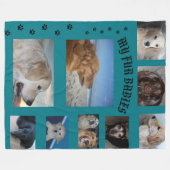 Mijn bontbabies fleece deken (Voorkant (Horizontaal))