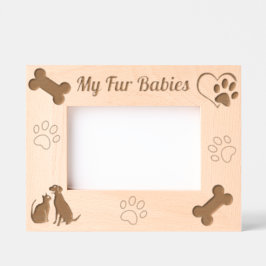  mijn bontbaby's gegraveerde lijstjes