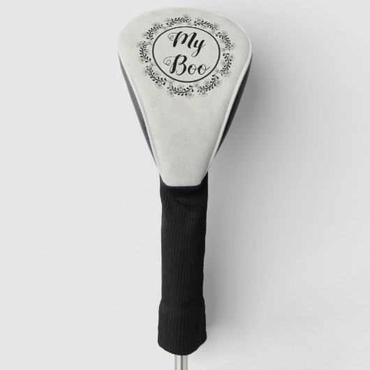 Mijn Boo Driver Golf Head cover (Voorkant)