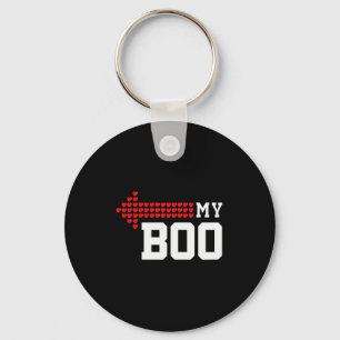 Mijn Boo & Mijn Bae Valentijnsdag Cute Couple Mat Sleutelhanger