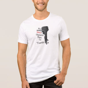 Mijn Boot Draait Niet Op Dank Je Wel Tri-Blend Shirt