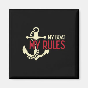 Mijn boot mijn regels Anker Cool eigenaar zeiler M Magneet
