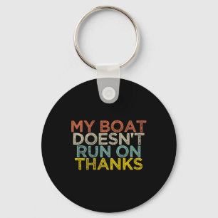 Mijn boot vaart niet op Bedankt bootcadeaus voor B Sleutelhanger