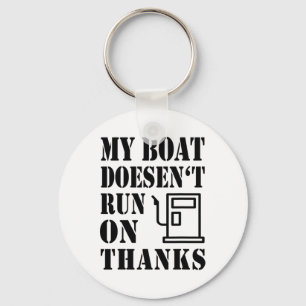 Mijn boot vaart niet op dank je bootspreuken boa sleutelhanger