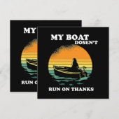 Mijn boot vaart niet op dank je wel (Voorkant / Achterkant)