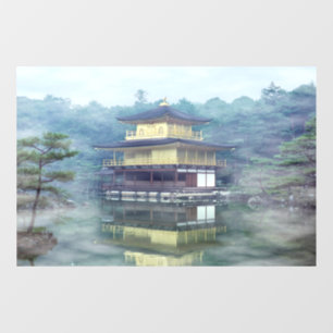 Mijn borst op het gouden paviljoen - Kyoto, Japan, Raamsticker