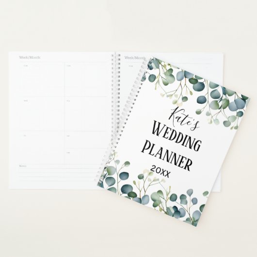 Mijn botanische Wedding Planner eucalyptus organis (Display)