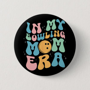 Mijn bowling mam tijdperk vieren moeder#39; #39; s ronde button 5,7 cm