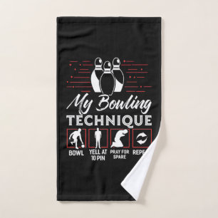 Mijn Bowling-techniek Handdoek