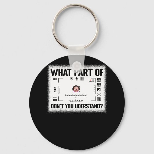 Mijn Bowling-techniek om 10-pins te bedelen Sleutelhanger (Voorkant)