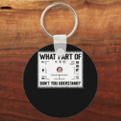 Mijn Bowling-techniek om 10-pins te bedelen Sleutelhanger (Voorkant)