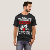 Mijn Bowlingtechniek Is Top Geheim Grappig Bowling (Voorkant volledig)