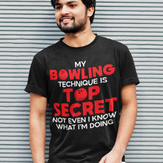 Mijn bowlingtechniek is top secret grappige bowler