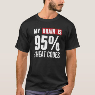 Mijn brein is het T-shirt van de Coder van de Code
