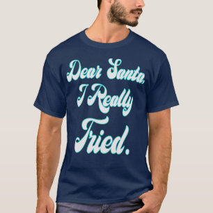 Mijn brief aan Santa Neon T-shirt