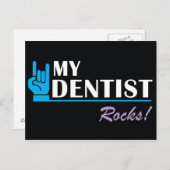 Mijn Briefkaart Dentist Rocks (Voorkant / Achterkant)