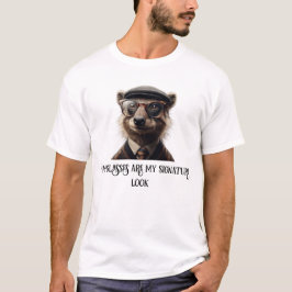 Mijn bril is mijn kenmerkende look t-shirt