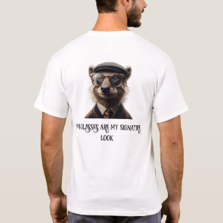 Mijn bril is mijn kenmerkende look t-shirt