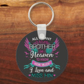 Mijn broer in de hemel Sleutelhanger (Voorkant)