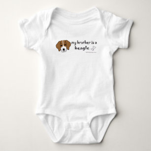 Mijn broer is een Beagle Romper