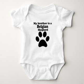 Mijn broer is een Belgische herder Romper