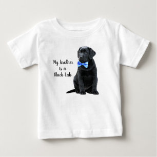Mijn broer is een Black Lab - Zwarte Labrador Pupp