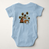 Mijn broer is een Corgi Romper (Achterkant)