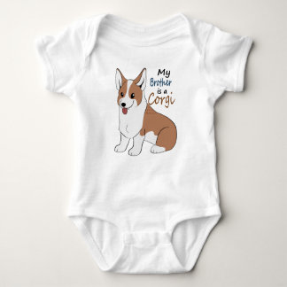 Mijn broer is een Red Corgi Romper