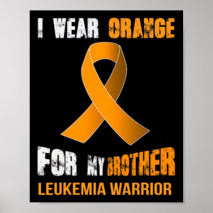 MIJN BROER - MIJN LEUKEMIE KRIJGER POSTER